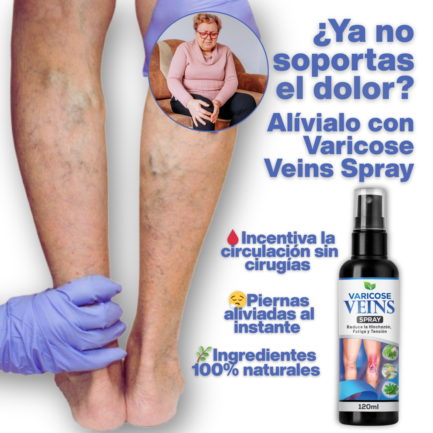 ✅ ADIÓS AL DOLOR POR VÁRICES CON SPRAY VARICOSE VEINS